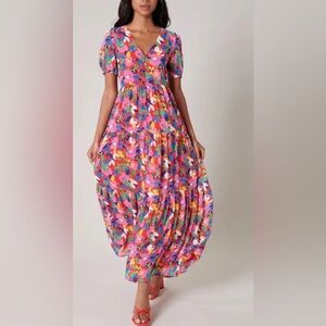 Sugarlips Sweet Soul Monaco Floral Maxi Dress